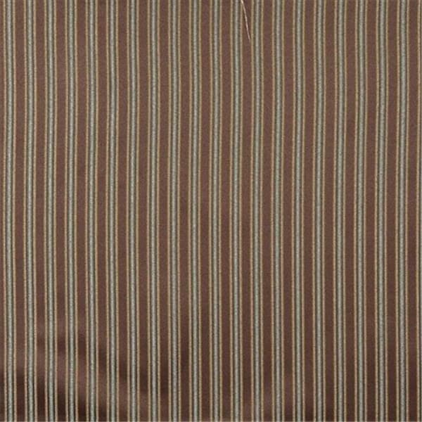 Designer Fabrics <p>E658, striped brown, green and gold damask upholstery and window treatment fabric by the E654 - main